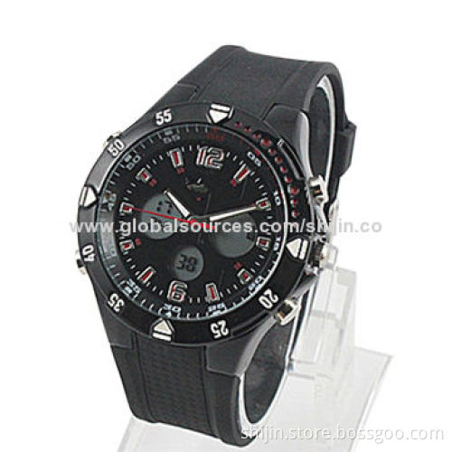 Fashion multifunction silicone strap smart watch